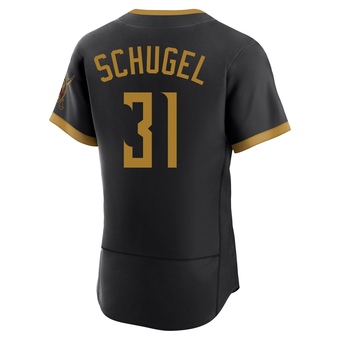 Authentic Pittsburgh Pirates A.J. Schugel 2026 City Connect Stadium Jersey - Black