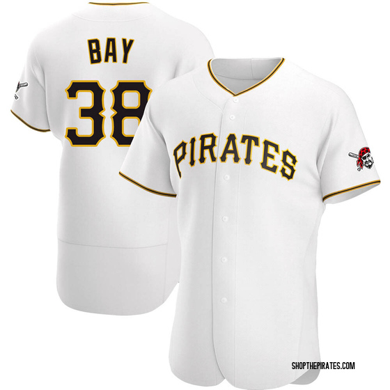 Authentic Pittsburgh Pirates Jason Bay Home Jersey - White
