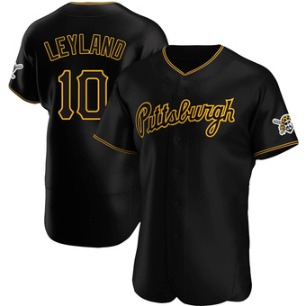 Authentic Pittsburgh Pirates Jim Leyland Alternate Team Jersey - Black