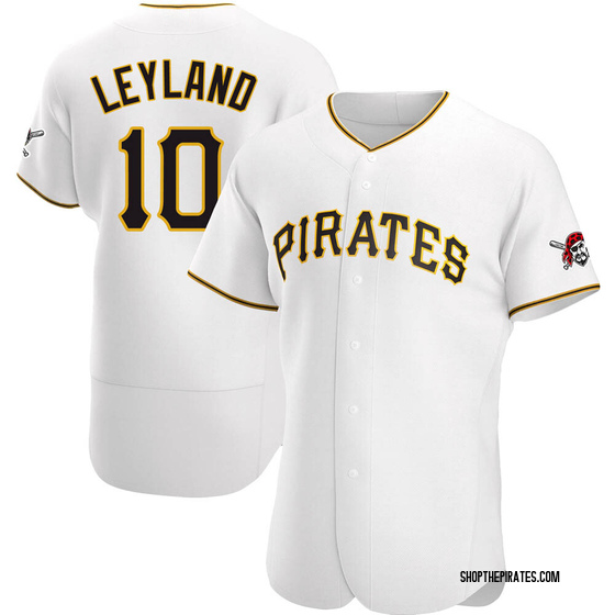 Authentic Pittsburgh Pirates Jim Leyland Home Jersey - White