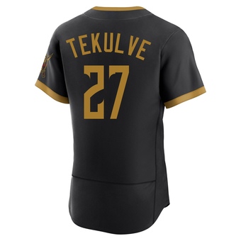 Authentic Pittsburgh Pirates Kent Tekulve 2026 City Connect Stadium Jersey - Black