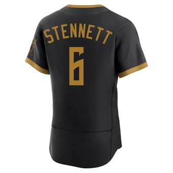 Authentic Pittsburgh Pirates Rennie Stennett 2026 City Connect Stadium Jersey - Black
