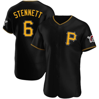Authentic Pittsburgh Pirates Rennie Stennett Alternate Jersey - Black