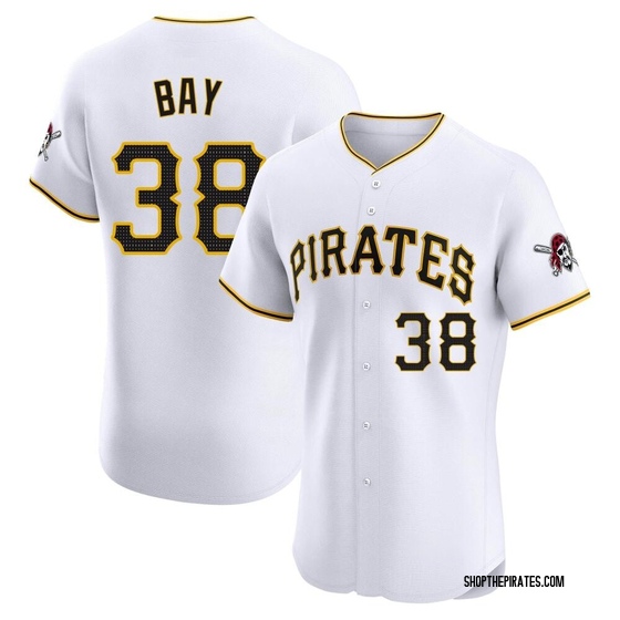 Elite Pittsburgh Pirates Jason Bay Home Jersey - White