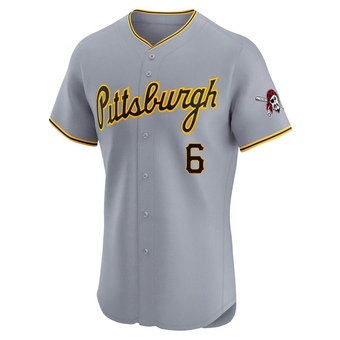 Elite Pittsburgh Pirates Rennie Stennett Road Jersey - Gray