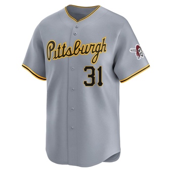 Limited Pittsburgh Pirates A.J. Schugel Away Jersey - Gray