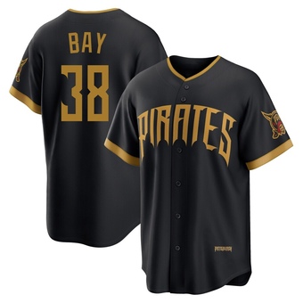 Limited Pittsburgh Pirates Jason Bay 2026 City Connect Stadium Jersey - Black
