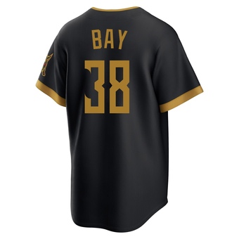 Limited Pittsburgh Pirates Jason Bay 2026 City Connect Stadium Jersey - Black