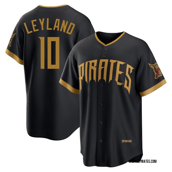 Limited Pittsburgh Pirates Jim Leyland 2026 City Connect Stadium Jersey - Black