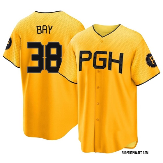 Replica Pittsburgh Pirates Jason Bay 2023 City Connect Jersey - Gold
