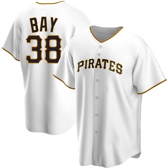 Replica Pittsburgh Pirates Jason Bay Home Jersey - White