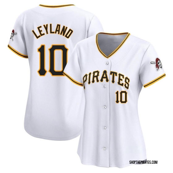 Women's Limited Pittsburgh Pirates Jim Leyland Home Jersey - White
