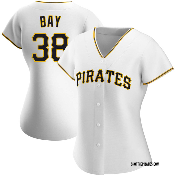 Women's Replica Pittsburgh Pirates Jason Bay Home Jersey - White