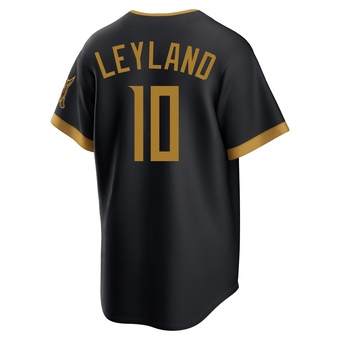 Youth Limited Pittsburgh Pirates Jim Leyland 2026 City Connect Stadium Jersey - Black