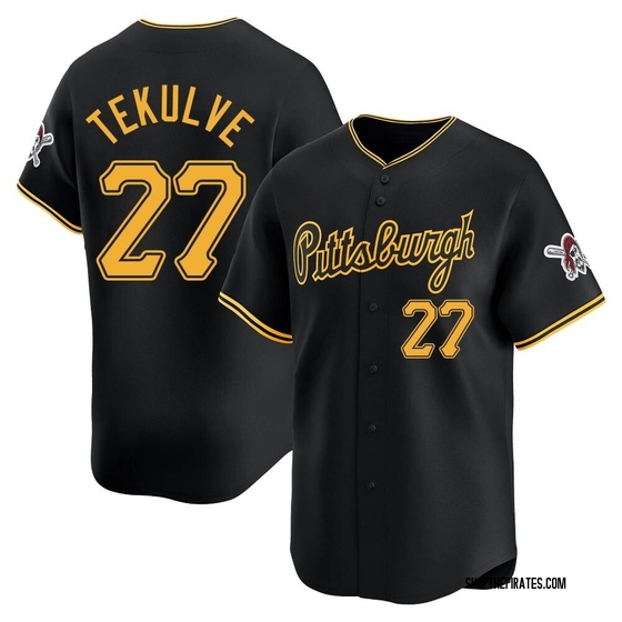 Youth Limited Pittsburgh Pirates Kent Tekulve Alternate Jersey - Black