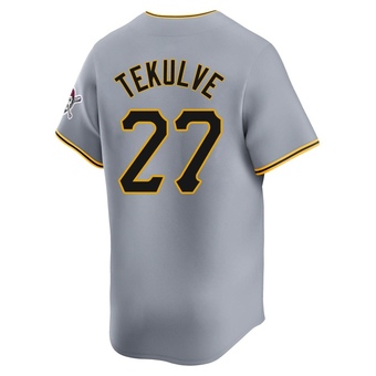 Youth Limited Pittsburgh Pirates Kent Tekulve Away Jersey - Gray