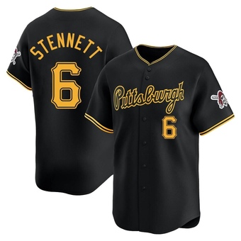 Youth Limited Pittsburgh Pirates Rennie Stennett Alternate Jersey - Black