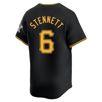 Youth Limited Pittsburgh Pirates Rennie Stennett Alternate Jersey - Black