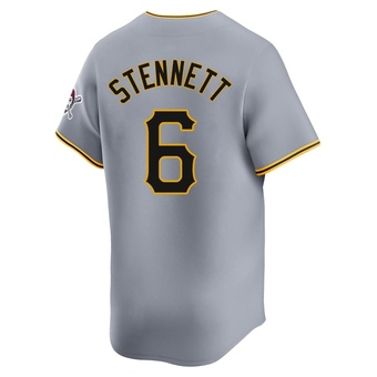 Youth Limited Pittsburgh Pirates Rennie Stennett Away Jersey - Gray